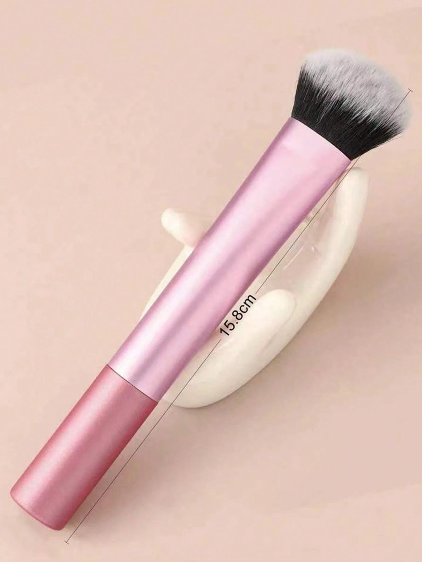 1pc Blush Brush Or Foundation Brush For Contouring,Foundation Brush,Concealer Brush,Blush Brush,Contour Brush,Blush Brush,Bronzer Brush,Powder Brush,Foundation Brush,Blush Brush,Giveaways