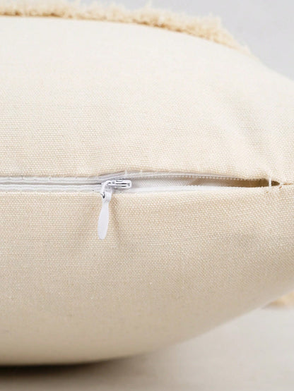 1pc Bohemian Tassel Pillow Case, Suitable For Bedroom, Living Room, Sofa, Pillow Insert Not Included