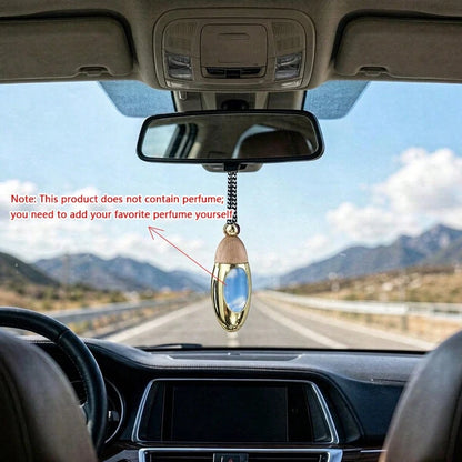 1pc Car Water Drop Shaped Exquisite Aromatherapy Hanging Ornament/Minimalist Car Fragrance Hanging Ornament