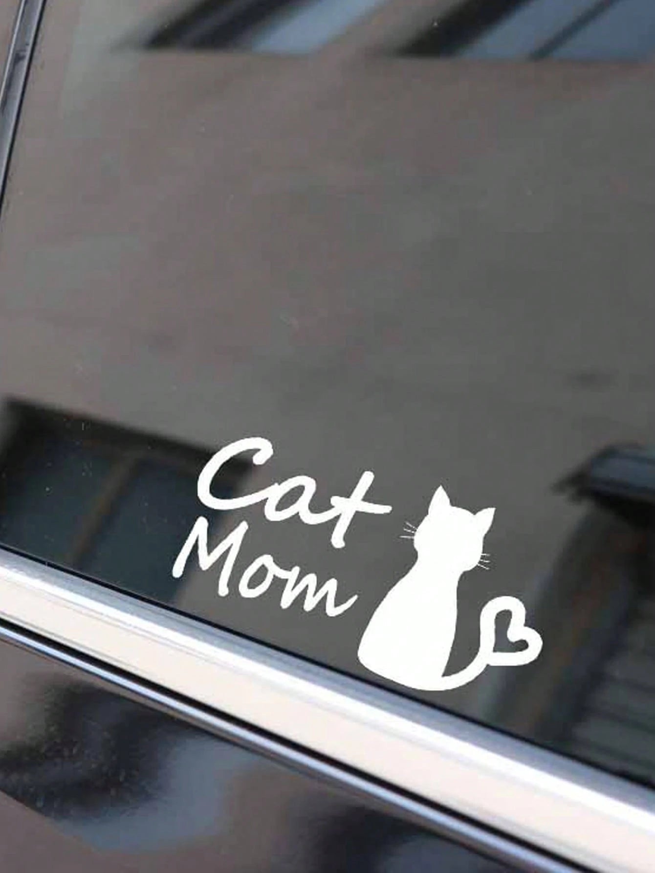 1pc Cat Mom Car Sticker