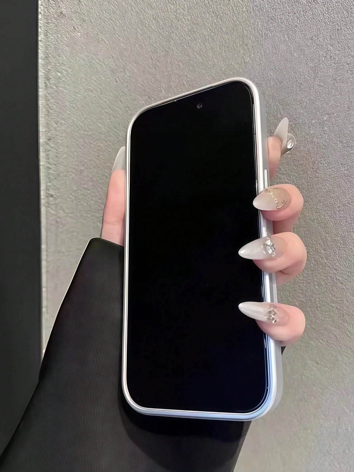 1pc Corning Coated Spray Painted Metallic Paint Lens Differentiated Large Window Full Coverage Soft Phone Case With Ditsy Floral Pattern Compatible With IPhone 7/8/11/X/12/13/14/15/16/17 Series, A14/A