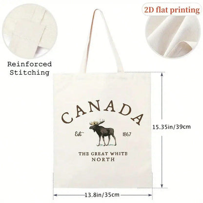 1pc "Created For Such A Time" Women'S Canvas Tote Bag| Large Capacity, Durable Polyester Canvas Shoulder Bag, Reusable For Travel, Shopping, Daily Use- Ideal Gift For Religious Enthusiasts &