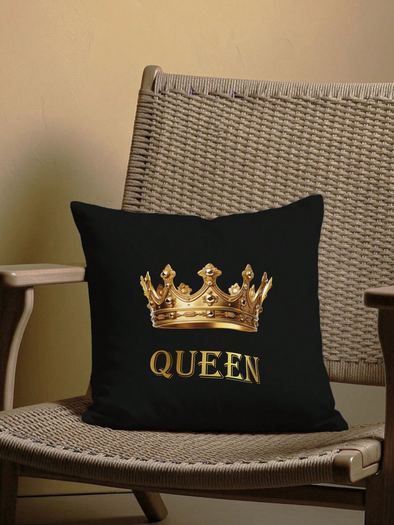 1pc Customizable Personalized Text Print Double-Sided Pillowcase, Suitable For Holiday Gifts, DIY Pattern Pillowcase, Gift For Family, Friends And Yourself