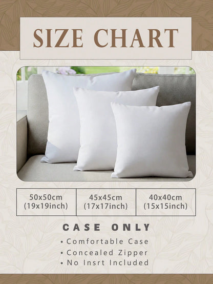 1pc Customizable Personalized Text Print Double-Sided Pillowcase, Suitable For Holiday Gifts, DIY Pattern Pillowcase, Gift For Family, Friends And Yourself