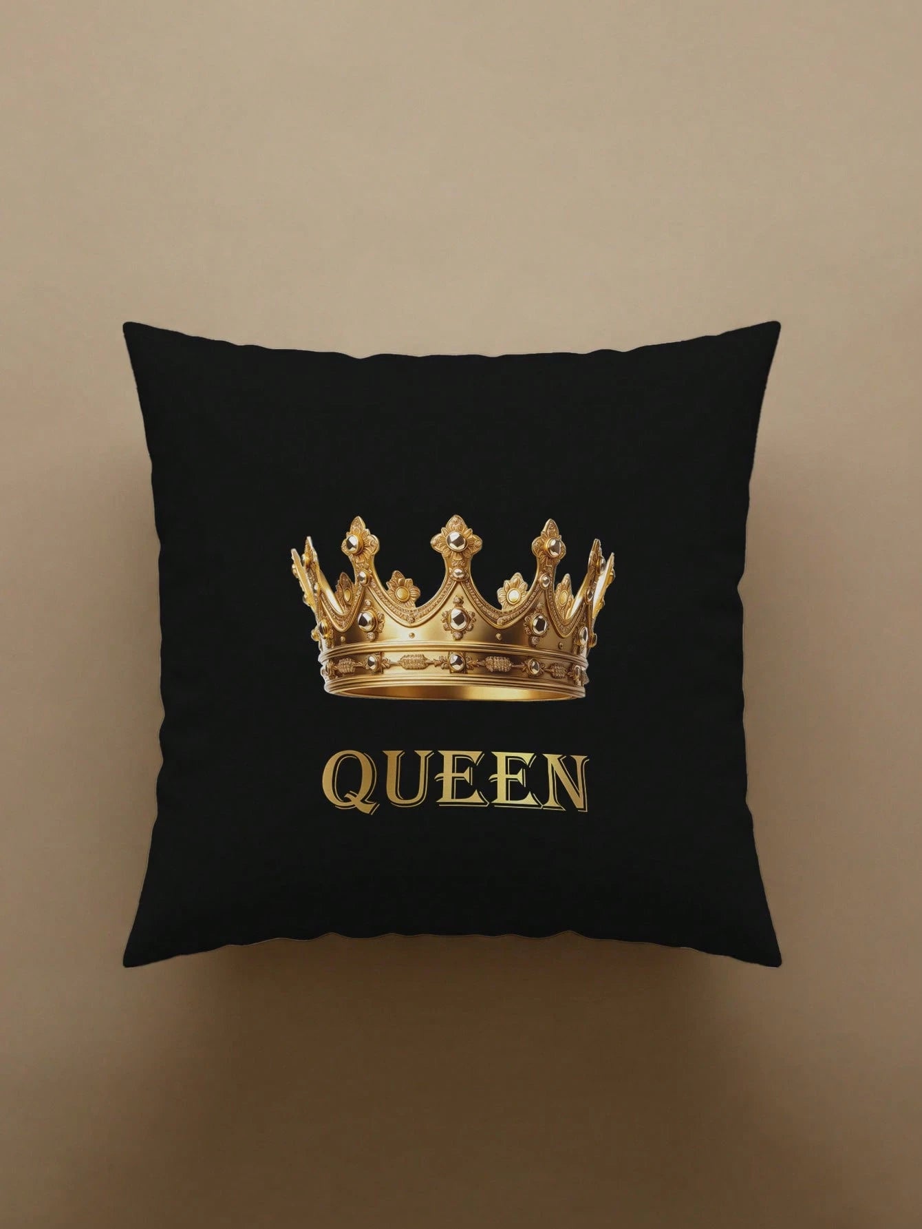 1pc Customizable Personalized Text Print Double-Sided Pillowcase, Suitable For Holiday Gifts, DIY Pattern Pillowcase, Gift For Family, Friends And Yourself