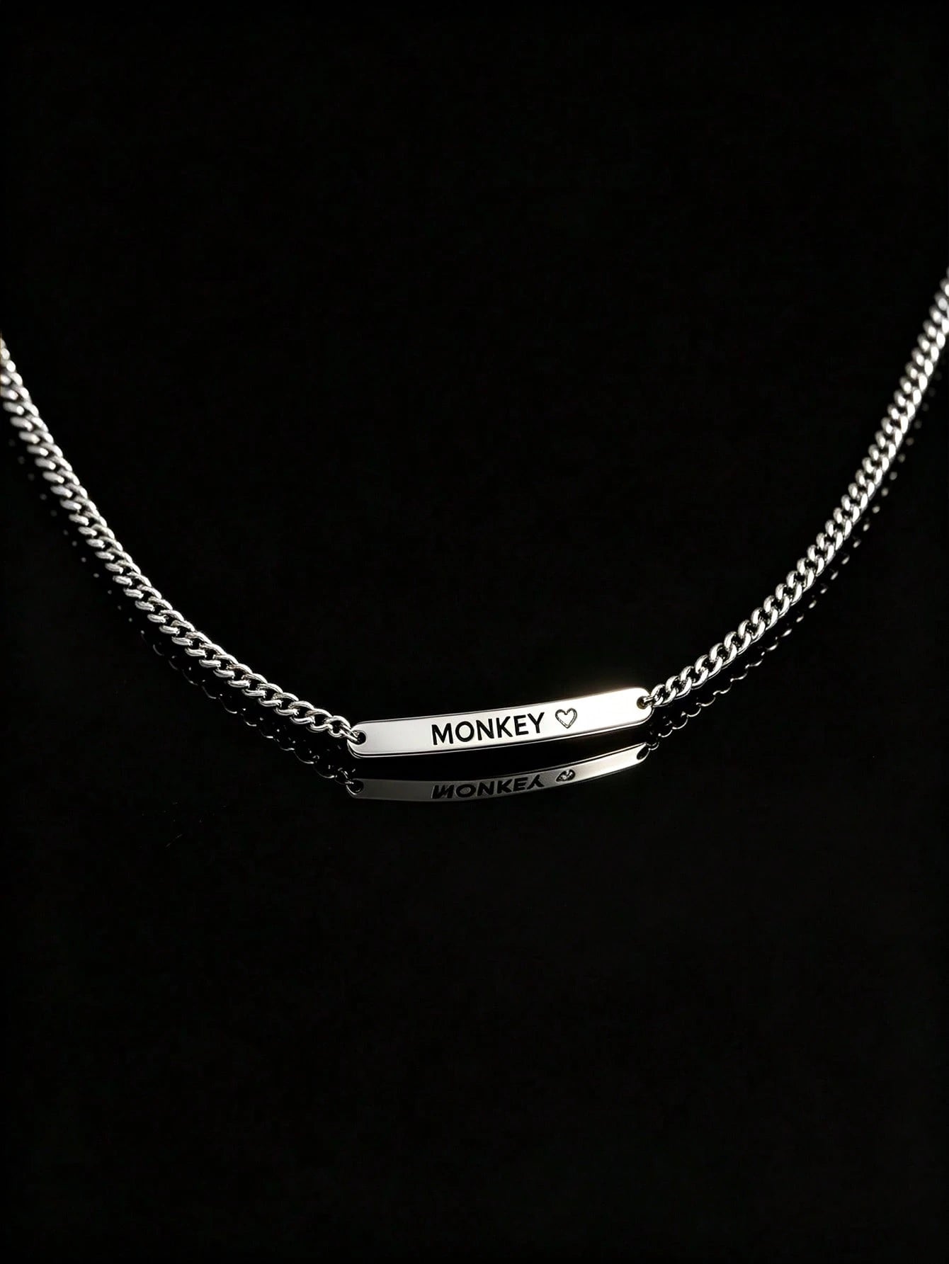 1pc Customized Personalized Bar Necklace- Customized Bar Necklace- Engraved Bar Necklace- Delicate Bar Necklace- Slender Bar Necklace- Christmas Gift