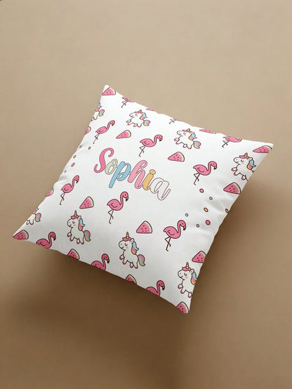 1pc Customized Personalized Text Printed Pillowcase, Double-Sided Printed Pillowcase, Suitable For Holidays, Customizable Name, Gift For Family, Friends And Yourself