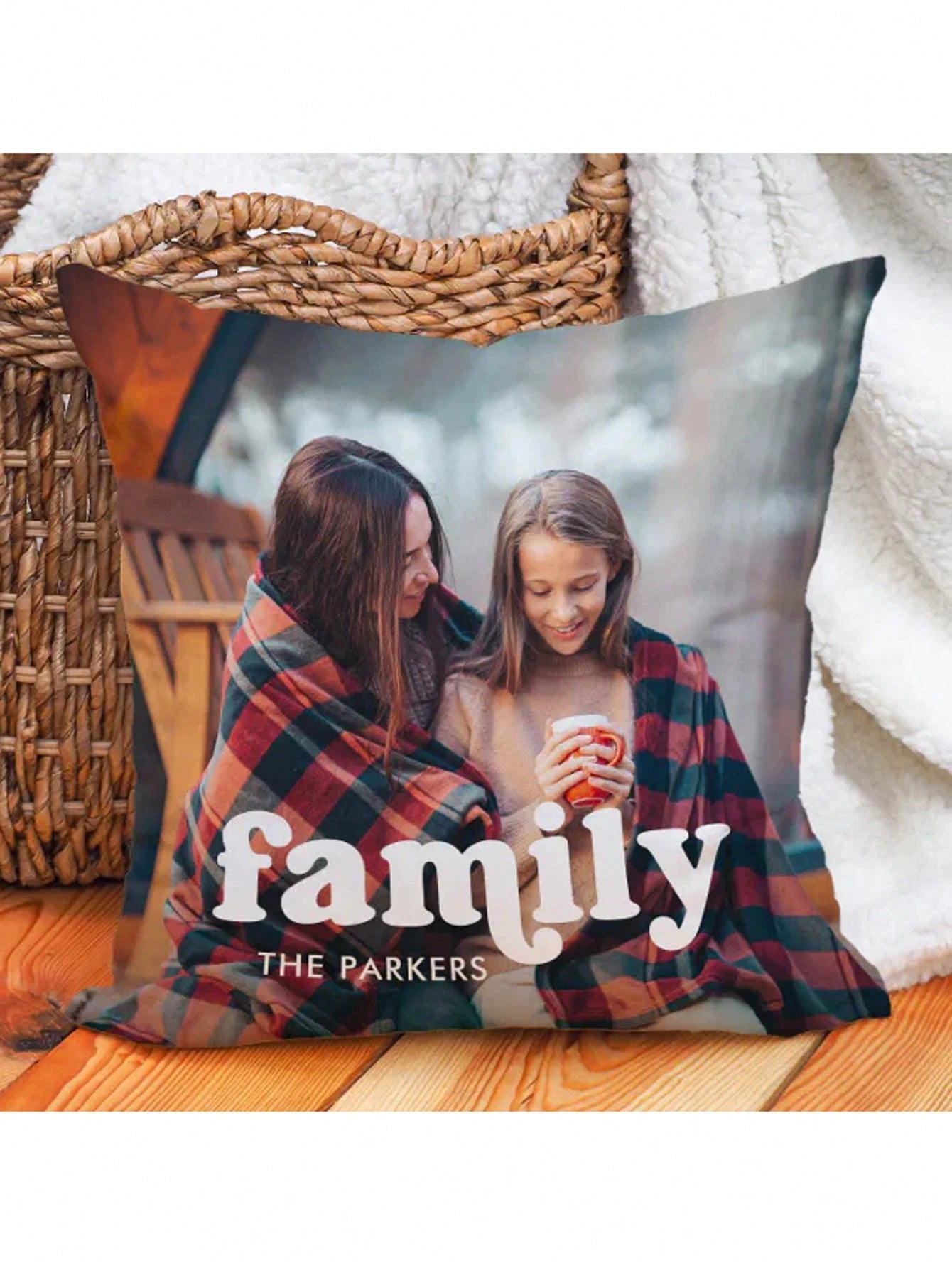 1pc Customized Throw Pillow Cover, DIY Personalized Pillow, Home Decor, Square Printed Cushion Cover, Suitable For Weddings, Pets, Babies, Mother's Day And Other Occasions, Soft And Comfortable, Uniqu