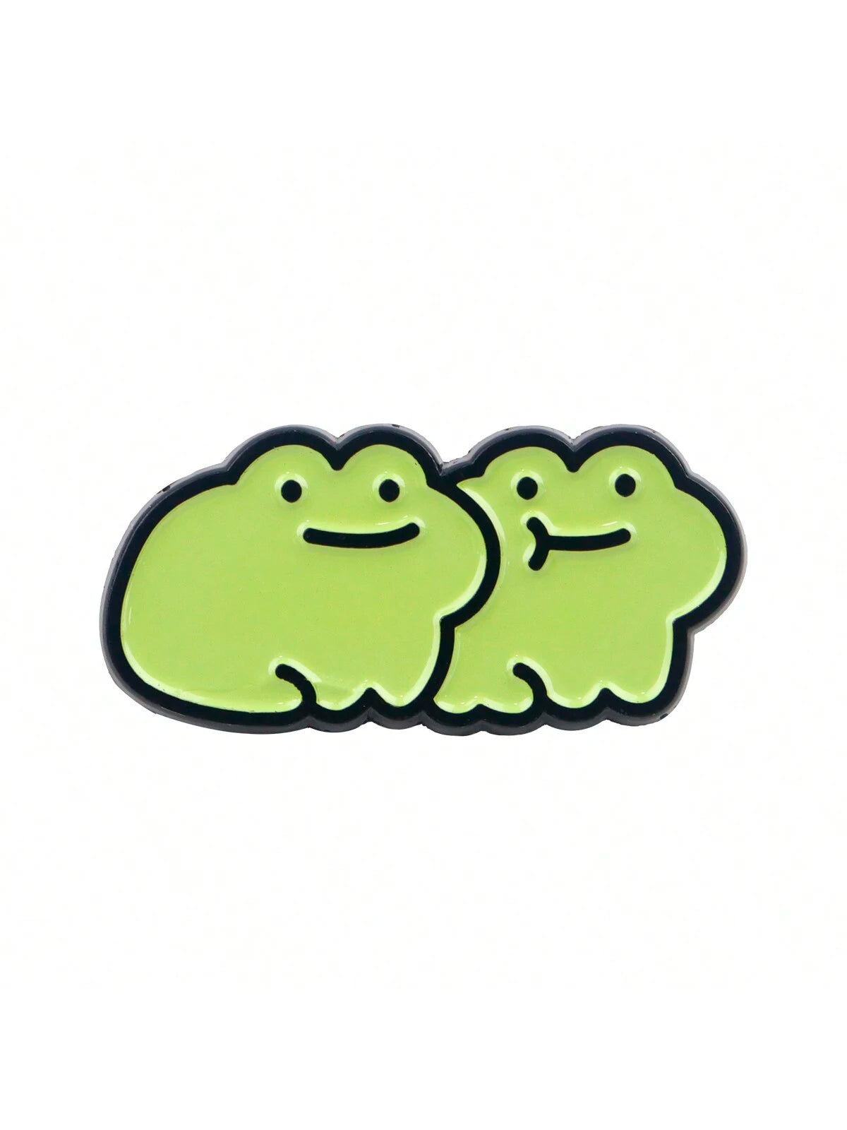 1pc Cute Frog Enamel Brooch- Lovely Badge For Backpacks And Clothes Dress Accessories Pin For Clothes Bag Charm School Office Accessories Shirts Jacket Jewelry Christmas Halloween Clothes Pin Funny T