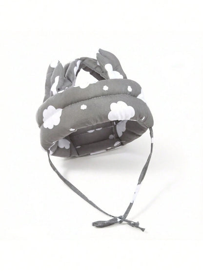 1pc Deer Horn Shaped Baby Anti-Collision Helmet, Toddler Anti-Fall Head Protection Cap, Breathable Washable All Season Essential For Baby Crawling And Walking