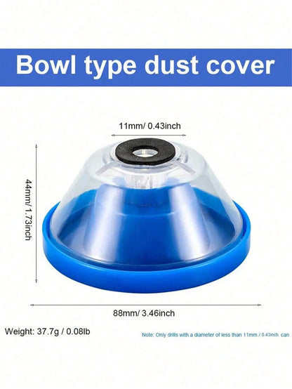 1pc Electric Drill Dust Cover, Essential Accessory, Dust Collection Bowl, Suitable For Household Electric Power Tools