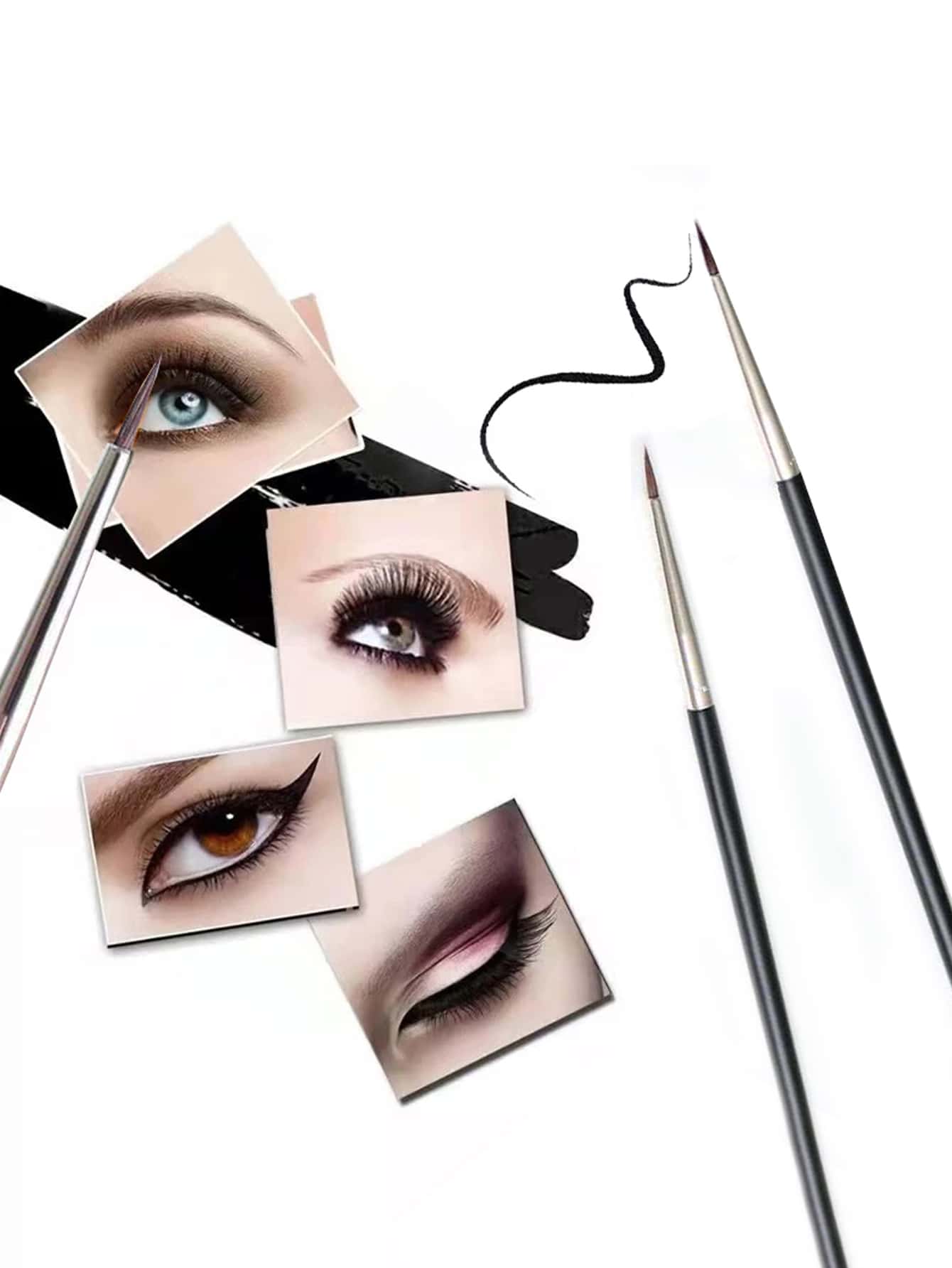 1pc Fine Eye Liner Brush & Eyebrow Makeup Brush, Eyebrow Brush, Eyeshadow Brush, Brush,Giveaways