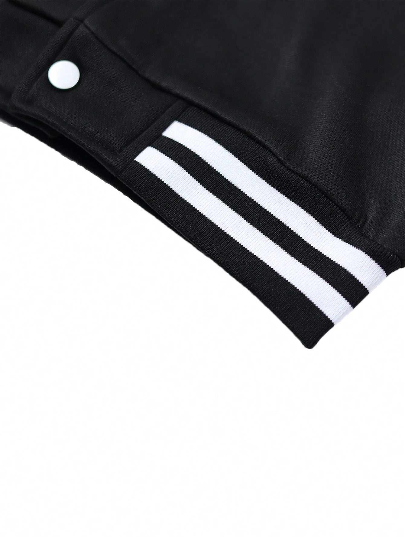 1pc Girls' Casual Loose Colorblock Outdoor Sports Letter Print Ribbed Contrast Color Fleece Lined Thickened Open Front Jacket Baseball Shirt Spring Autumn Winter Back To School