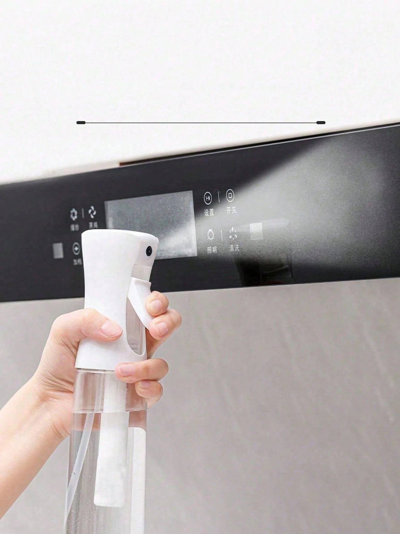 1pc Hair Spray Bottle 200/300ml High-Pressure Continuous White Automatic Air Pressure Superfine Spray Bottle, Hair Tools, Suitable For Bathrooms, Bedrooms, Kitchens, Dressers, Beauty Salons, Hair Salo
