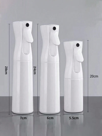 1pc Hair Spray Bottle 200/300ml High-Pressure Continuous White Automatic Air Pressure Superfine Spray Bottle, Hair Tools, Suitable For Bathrooms, Bedrooms, Kitchens, Dressers, Beauty Salons, Hair Salo