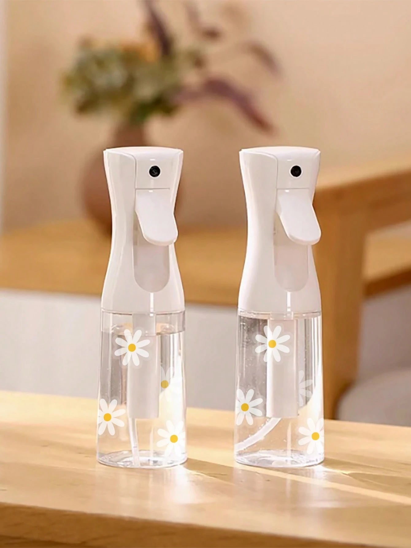 1pc Hair Spray Bottle 200/300ml High-Pressure Continuous White Automatic Air Pressure Superfine Spray Bottle, Hair Tools, Suitable For Bathrooms, Bedrooms, Kitchens, Dressers, Beauty Salons, Hair Salo
