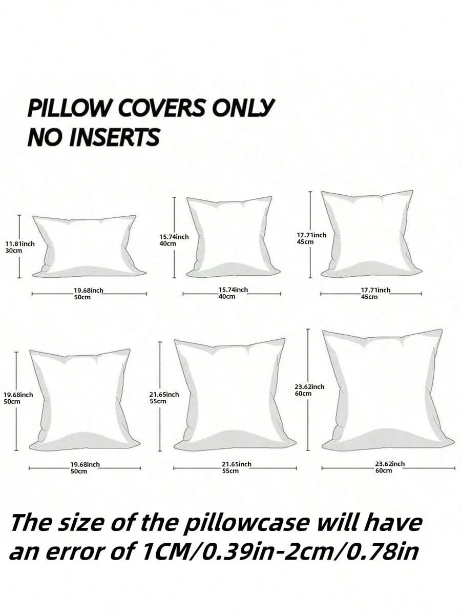1PC Halloween Pumpkin Pattern Decorative Pillow Case, Soft Plush Sofa Cushion Cover, Suitable For Home Use