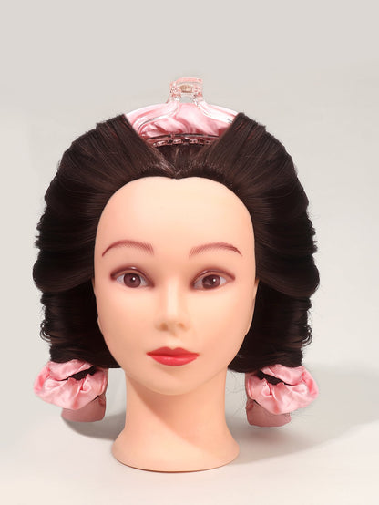 1PC Heatless Curling Rod Headband, Heatless Hair Curler No Heat Curls Ribbon With Hair Clips And Scrunchies Sleeping Curls Silk Ribbon Hair Rollers.(Apricot), Hair Rollers, Heatless Curls, Hair Curler
