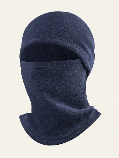 1pc Men's Windproof Face Mask Neck Warmer Ear Protector Hat, Suitable For Winter Cycling