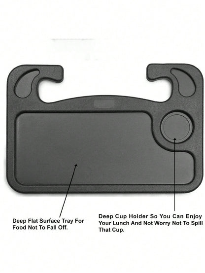 1pc Multifunctional Minimalist Car Dining Tray