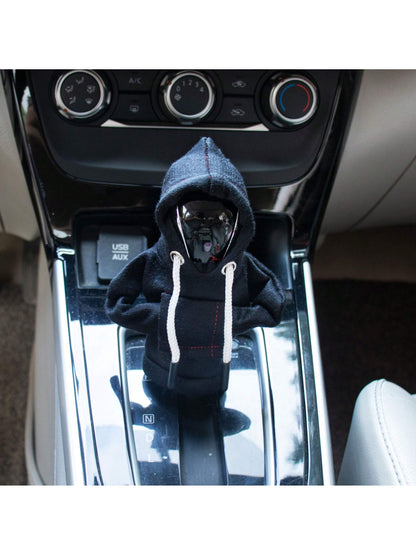 1pc New Gear Stick Shift Cover, Sweat-Absorbing, Anti-Slip, Gear Lever Clothing Protector, Car Accessories