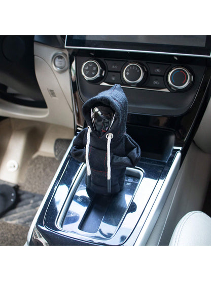 1pc New Gear Stick Shift Cover, Sweat-Absorbing, Anti-Slip, Gear Lever Clothing Protector, Car Accessories