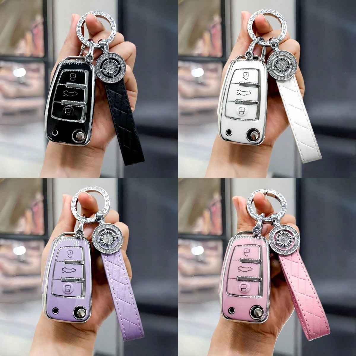 1pc New TPU Cover Shell For Audi For A3 For A6 For C5 For C6 For Q3 For Q2 For Q7 For TT For TTS For R8 For S3 For S6 For RS3 For RS6 For A4 Protector Accessories