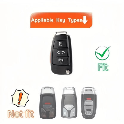 1pc New TPU Cover Shell For Audi For A3 For A6 For C5 For C6 For Q3 For Q2 For Q7 For TT For TTS For R8 For S3 For S6 For RS3 For RS6 For A4 Protector Accessories