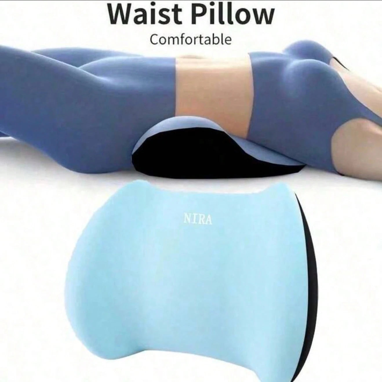 1pc Office Furniture Cushion, Lumbar Pillow For Resting On Bed, Back Support Flat Pad. Indoor Decor, Decorative Item, Home Decor, Living Room Decor, Chair, Office Chair, Chair Cushion, Seat Cushion, B