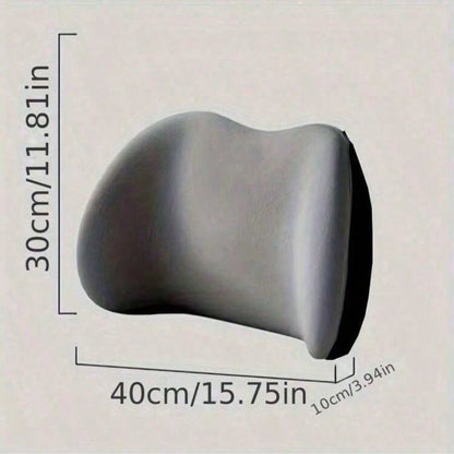 1pc Office Furniture Cushion, Lumbar Pillow For Resting On Bed, Back Support Flat Pad. Indoor Decor, Decorative Item, Home Decor, Living Room Decor, Chair, Office Chair, Chair Cushion, Seat Cushion, B