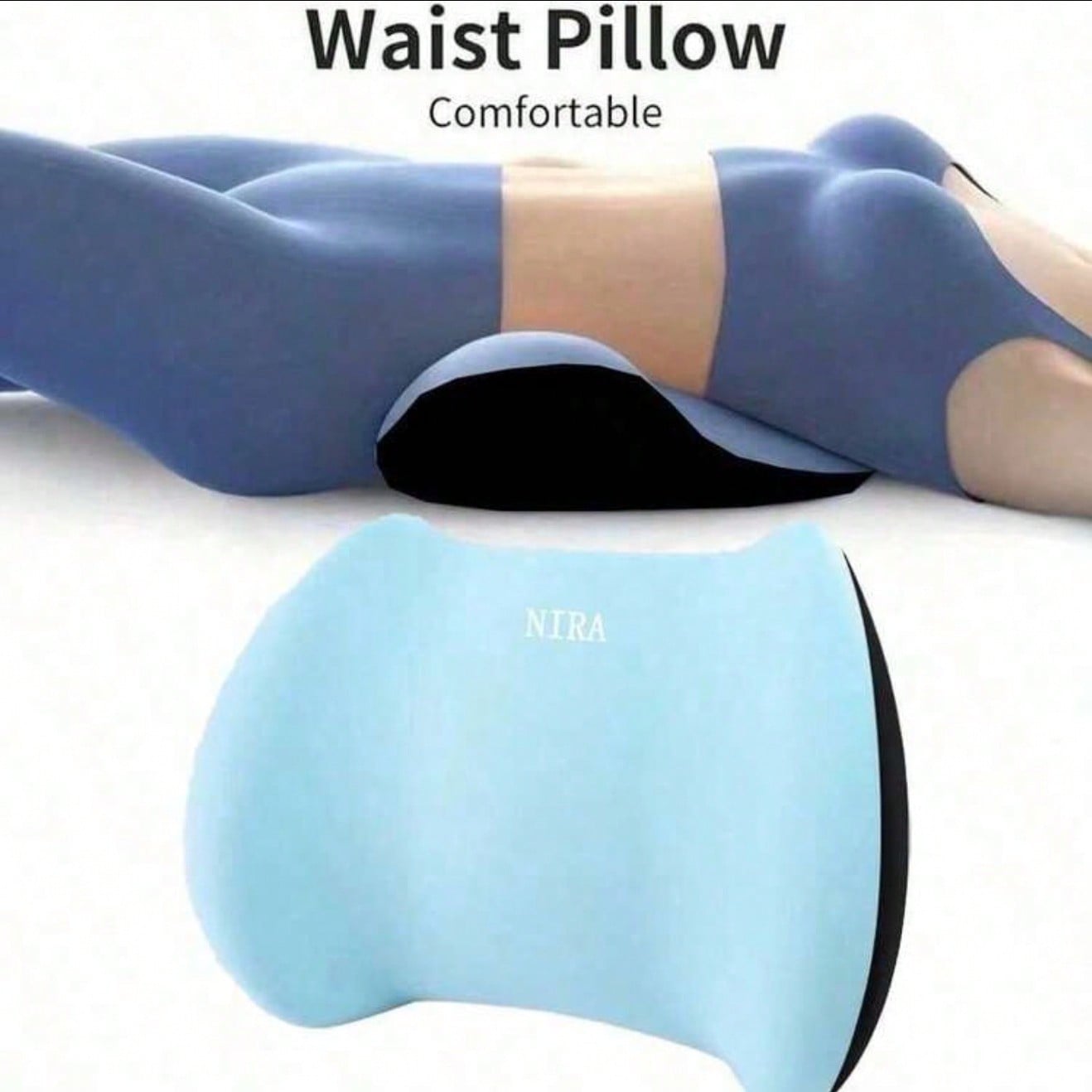 1pc Office Furniture Cushion, Lumbar Pillow For Resting On Bed, Back Support Flat Pad. Indoor Decor, Decorative Item, Home Decor, Living Room Decor, Chair, Office Chair, Chair Cushion, Seat Cushion, B