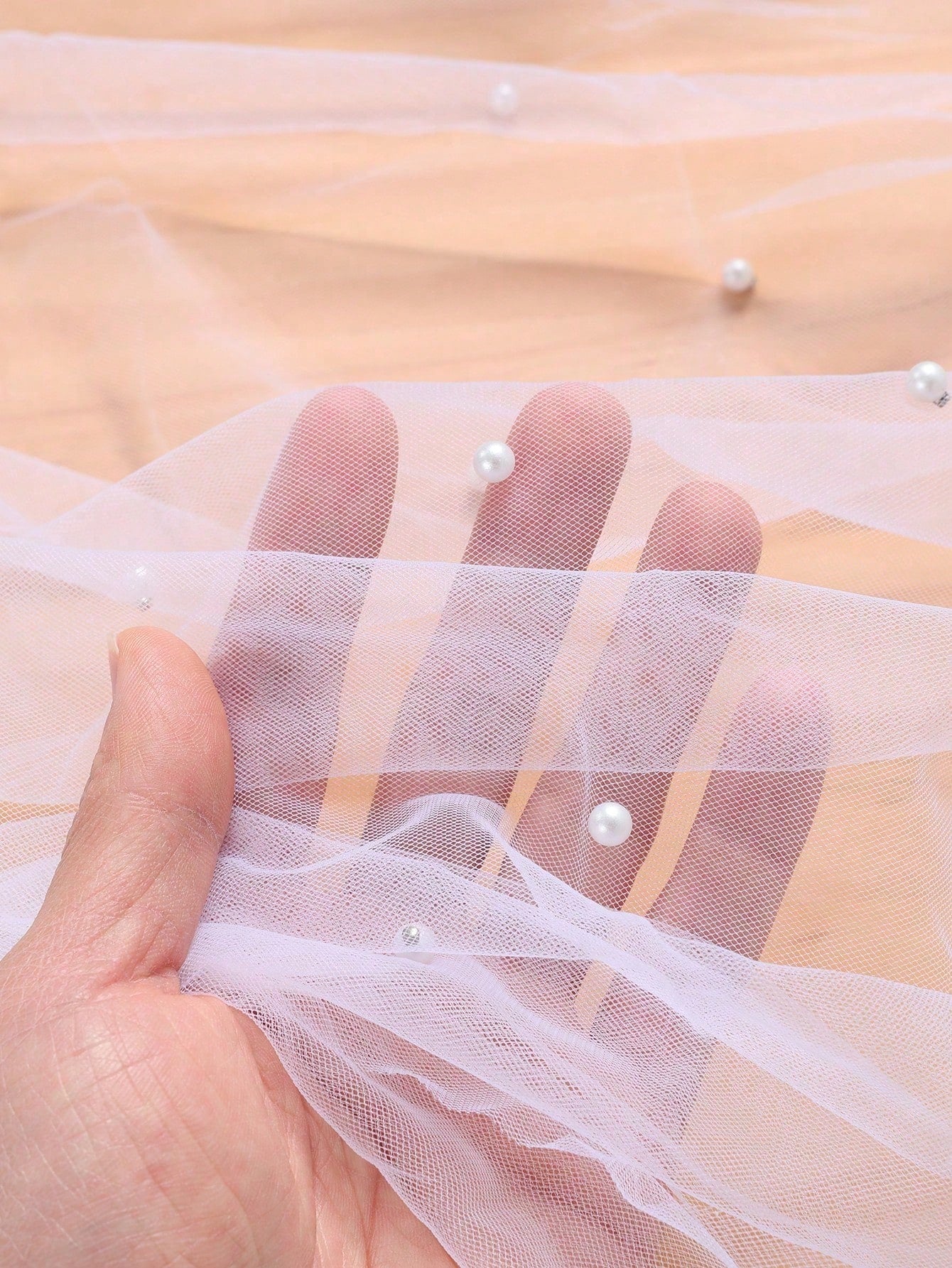 1pc Pearl Organza Table Runner, Pearl Organza Tablecloth, Pearl Organza Wedding Backdrop Decor, Pearl Mesh Tablecloth, DIY White Pearl Organza Wedding Backdrop Decor, Baby Shower Party Supplies, Weddi