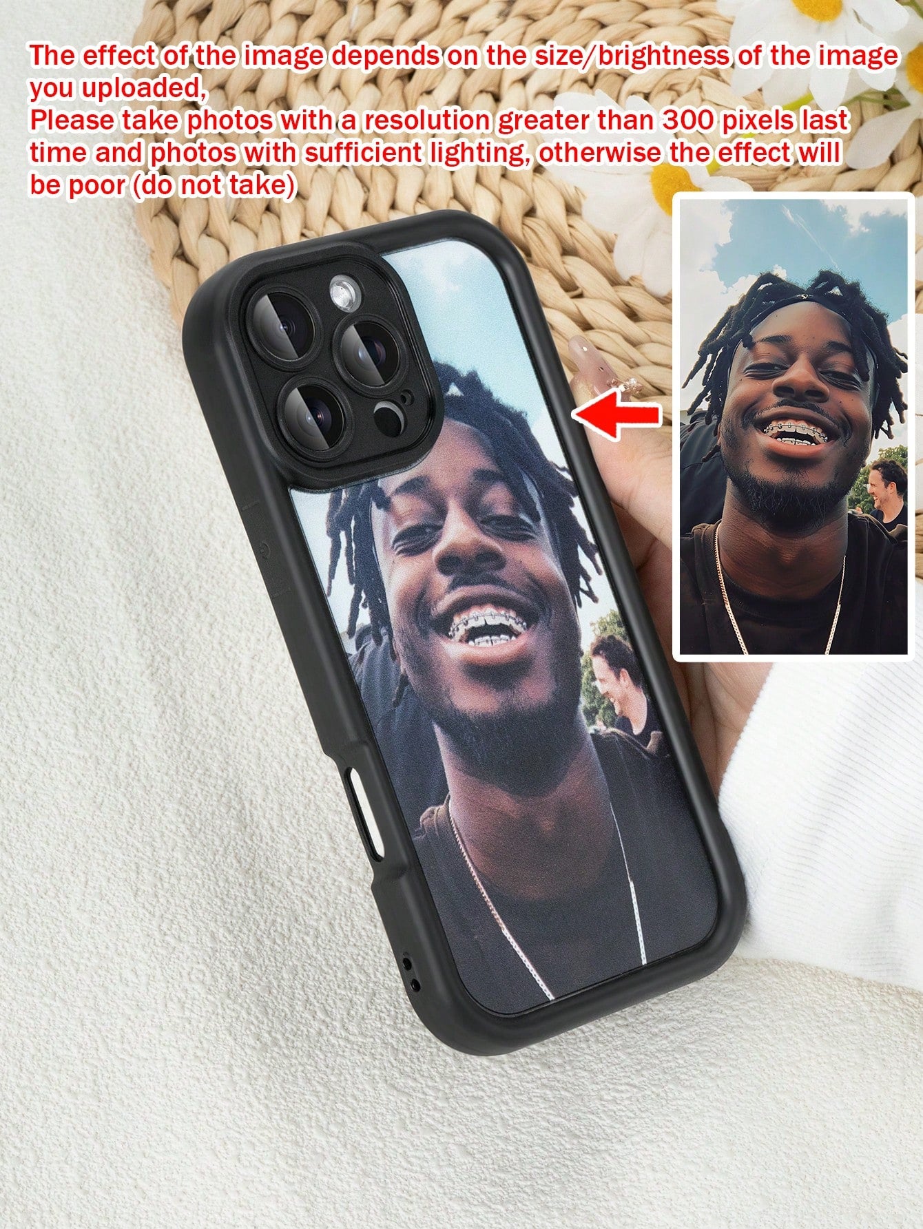 1pc Personalized Custom Name Black Phone Case Compatible With 16 Pro Max/17 Pro Max/17 Air/17/16 Plus, S26 Ultra/S26/S25 Ultra/S25 Plus/S25/A56/A55/A07/A17, And Other Models, Personalized Gift
