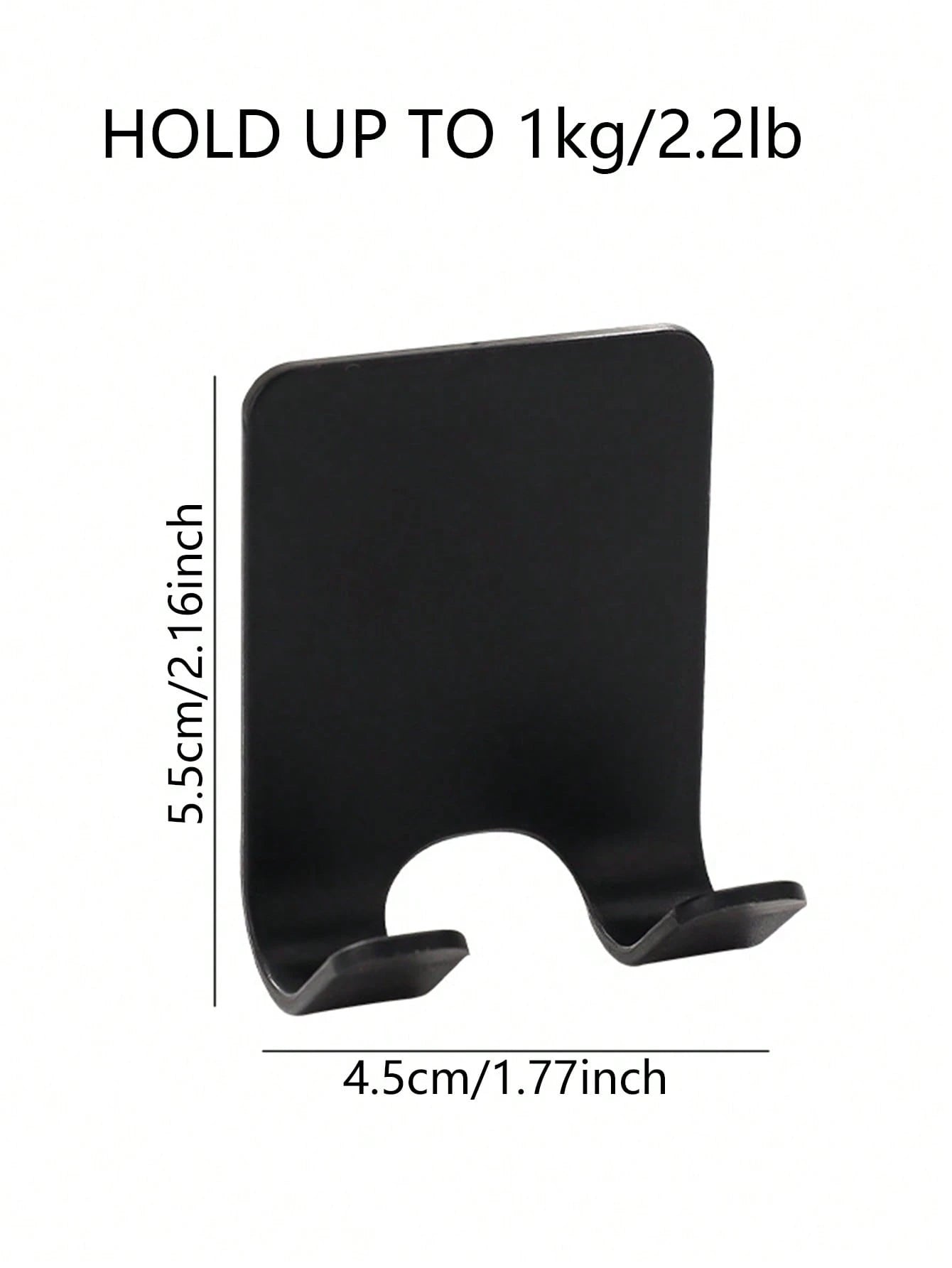 1pc Punch-Free Plastic Shaver Hook, Multifunctional Adhesive Wall Hanger For Clothes, Bags, Power Cords, Etc. In Bathroom Home Bathroom Decor Fall Decor Back To School