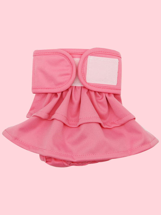 1pc Ruffle Design Pet Sanitary Pants