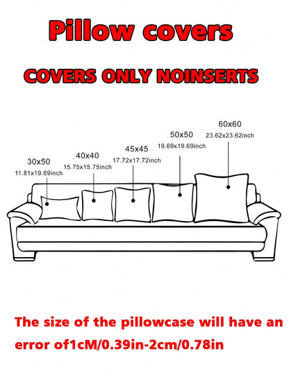 1pc Sage Green Decorative Throw Pillow Covers With Pom-Poms, Soft Corduroy Solid Square Cushion Cases Set For Couch Sofa Bedroom Car Living Room