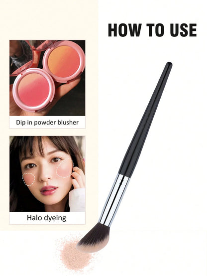 1pc Soft And Delicate Blush Brush Suitable For Makeup Beginners,Foundation Brush,Concealer Brush,Blush Brush,Contour Brush,Blush Brush,Bronzer Brush,Powder Brush,Foundation Brush,Blush Brush,Giveaways