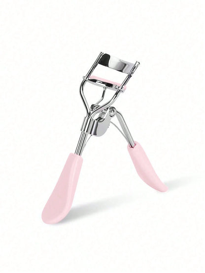 1pc Stainless Steel Eyelash Curler, Makeup Eyelash Curler, False Eyelash Applicator, Makeup Broad Angle Beauty Tool, Soft Texture Won't Pinch Lashes, Long-Lasting Shaping, Comfortable To Use