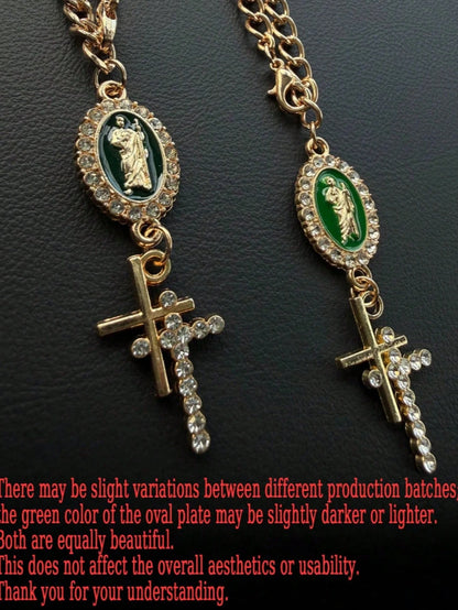 1pc Steering Wheel Decor, Cute, Creative Rosary Bead Car Pendant Accessory, Unique Fashion Car Hanging Decoration