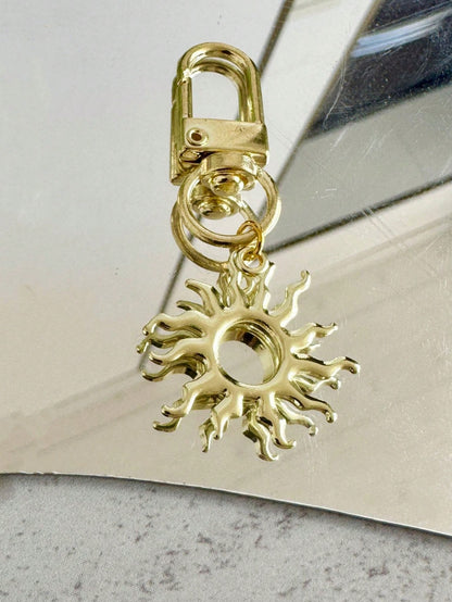 1pc Unisex Minimalist Sun Keychain Indie Style Student/Couple Gift Backpack Accessory Car Accessories For Women Keychain For Bag