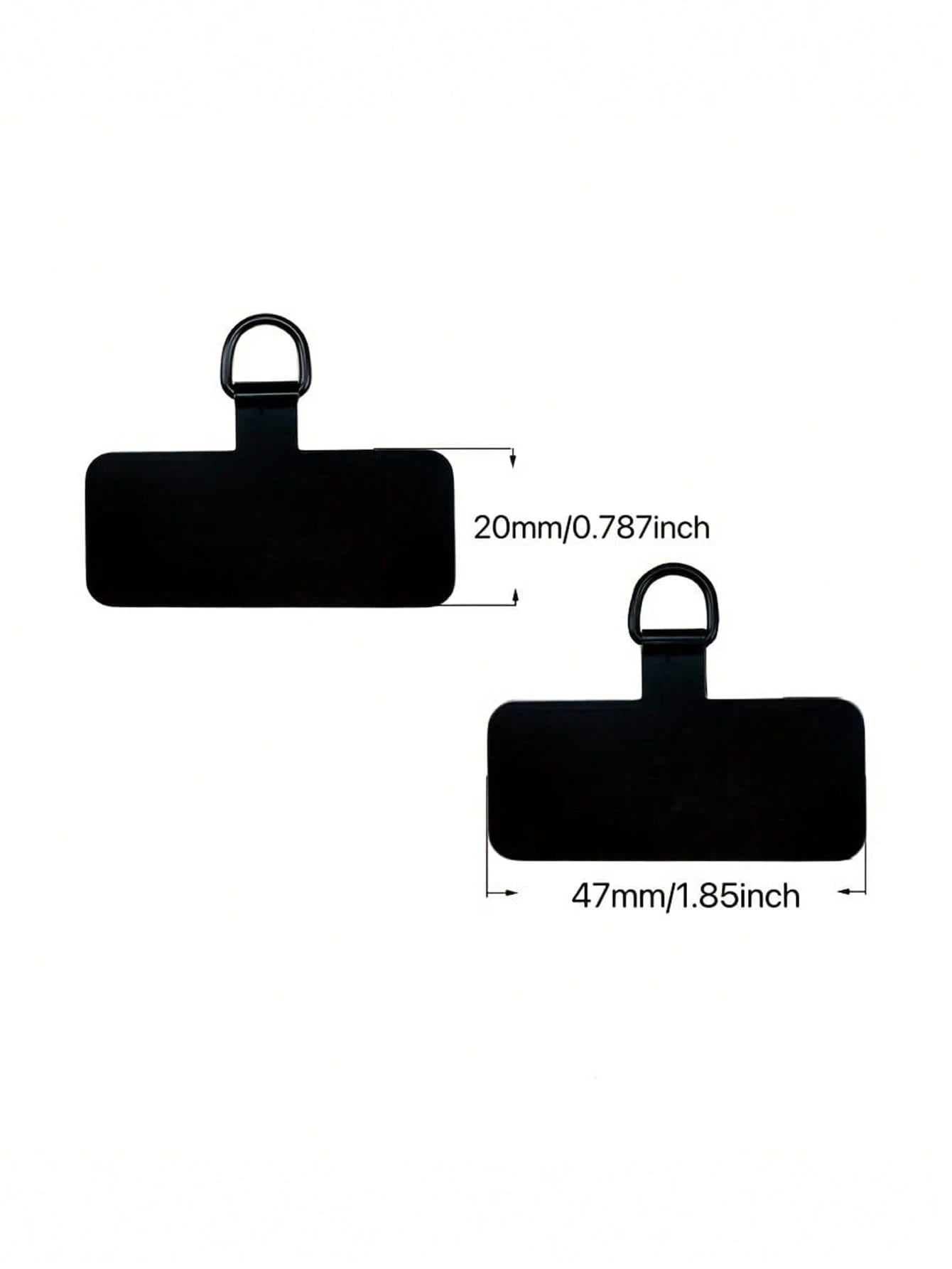 1pc Universal Phone Rope Sticker Metal Slim Phone Strap Accessories Anti-Lost Rope Connector Gifts For Mother, Family, Friends, Birthday, Holiday Phone Charm, Phone Chain
