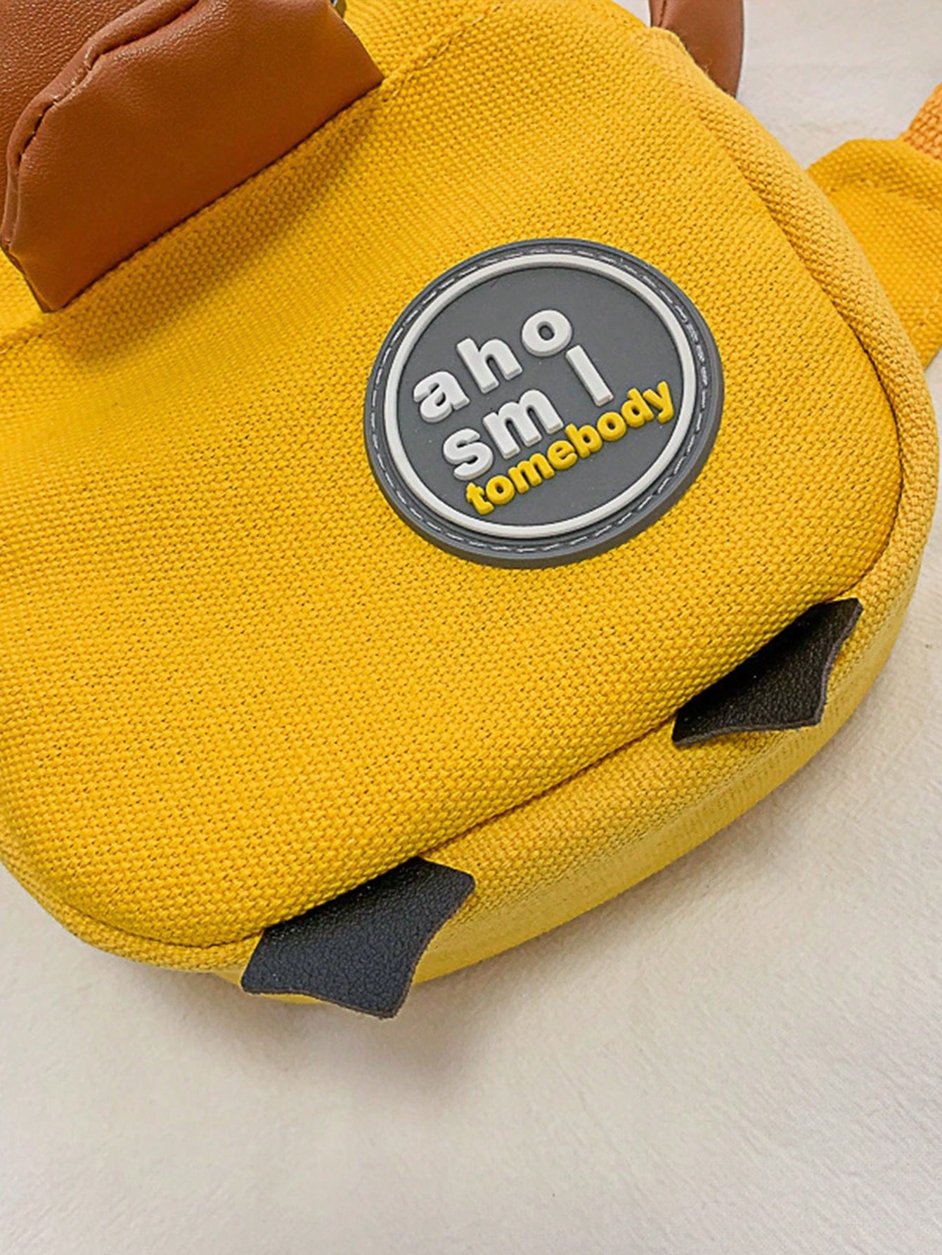 1pc White Fashion Cute Duck Shape Crossbody Bag, Unique Cartoon Animal Style Zipper Closure Mini Shoulder Bag, Campus Fresh Girl, Yellow, Kawaii