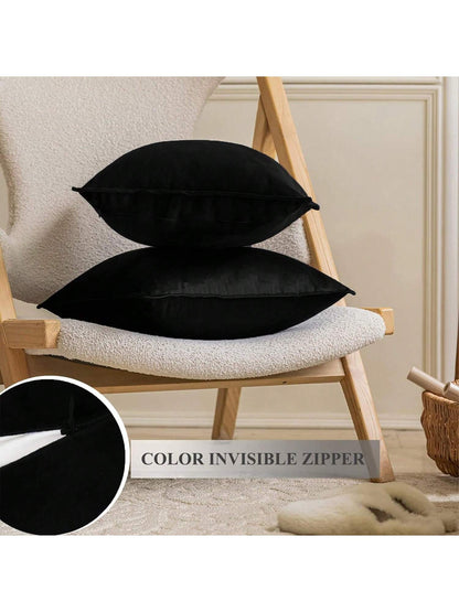 1pcsoild Square Cushion Case For Sofa Bedroom Car 18x 18 Inch 45x 45cm