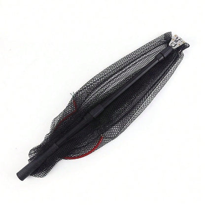1Ultra-Lightweight Foldable Fishing Net- Durable Aluminum Alloy Telescopic Handle- Ideal For Any Fishing Adventure