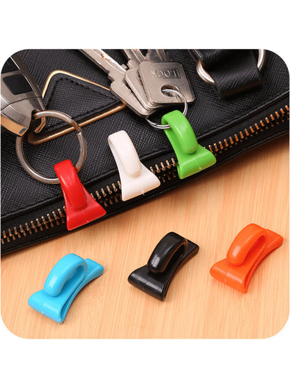 2 Pcs Portable Mini Key Hooks For Bag Lightweight Practical Hey Holder For Shoulder Bag Reusable Hooks Gift Bag Present Valentines