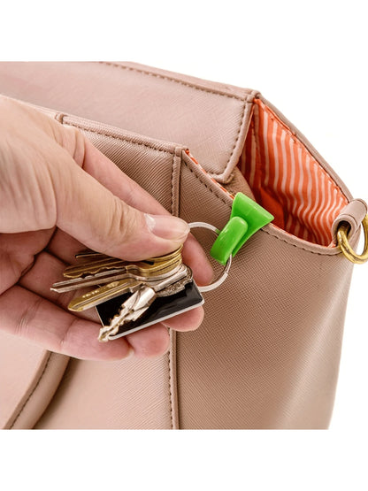 2 Pcs Portable Mini Key Hooks For Bag Lightweight Practical Hey Holder For Shoulder Bag Reusable Hooks Gift Bag Present Valentines