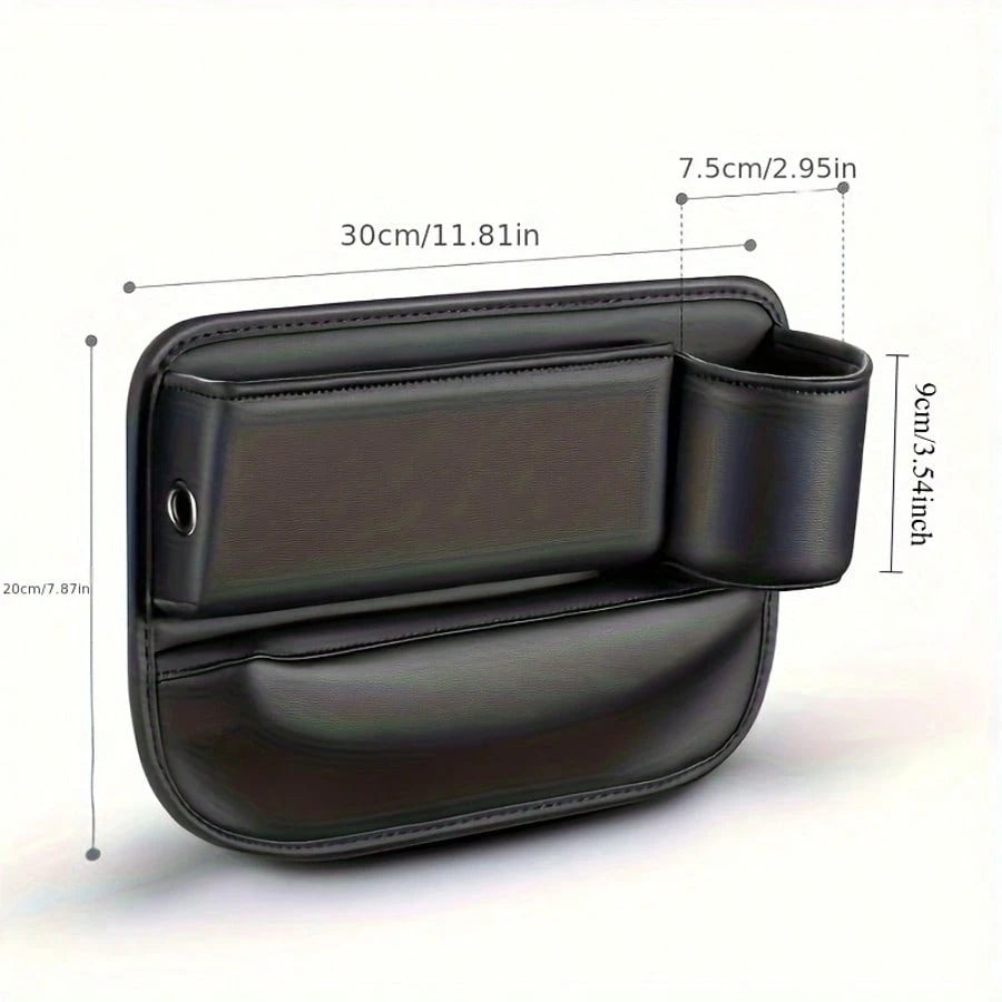 2-Piece Multi-Functional Car Front And Rear Seat Gap Cup Holder- Multi-Functional Car Storage Box, Used To Organize And Store Car Interior Accessories, To Keep The Car Environment Clean And Tidy.