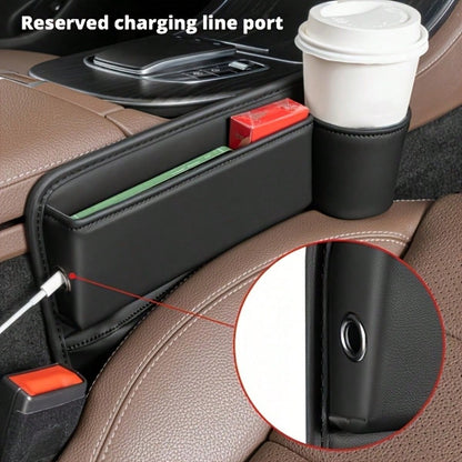 2-Piece Multi-Functional Car Front And Rear Seat Gap Cup Holder- Multi-Functional Car Storage Box, Used To Organize And Store Car Interior Accessories, To Keep The Car Environment Clean And Tidy.