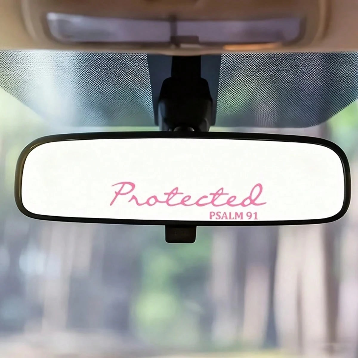 2 Pieces Set Of Bible Rearview Mirror Stickers Christian Jesus Car Decorative Stickers Waterproof Vinyl Stickers Suitable For Helmets, Laptops, Water Bottles, Phone Cases, And Cars