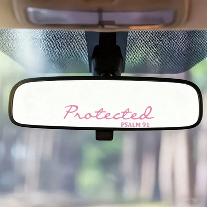 2 Pieces Set Of Bible Rearview Mirror Stickers Christian Jesus Car Decorative Stickers Waterproof Vinyl Stickers Suitable For Helmets, Laptops, Water Bottles, Phone Cases, And Cars